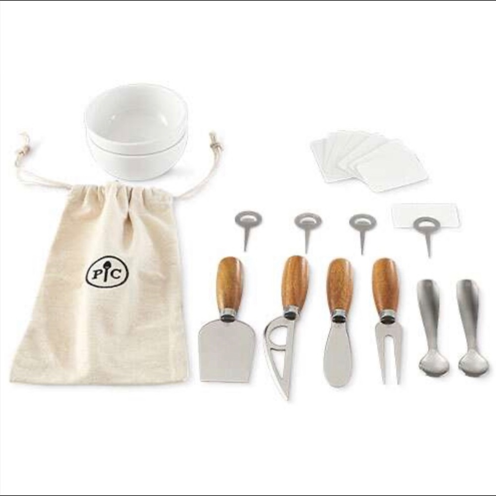 NEW LAST ONE Pampered Chef Charcuterie & Cheese Board Accessories